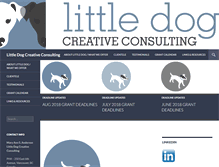 Tablet Screenshot of littledog.ca